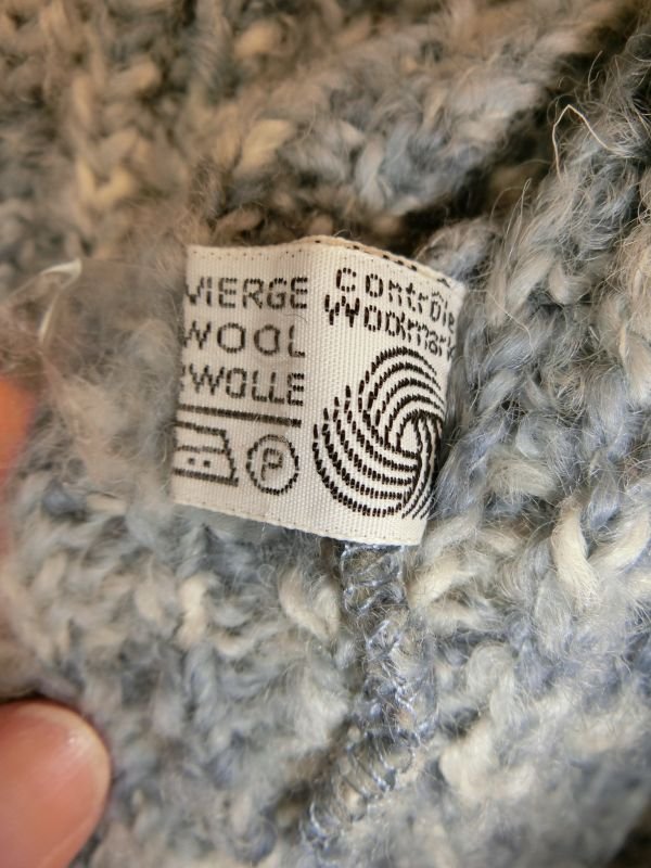 Goutille カーディガン グレー×白 レディース 42 ゴルフウェア 1809-0802 中古