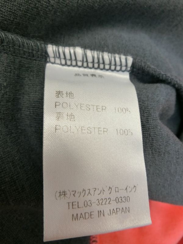 【美品】ZOY(ゾーイ) フリースハーフジップジャケット ピンクグレー レディース M ゴルフウェア 1810-1274 中古