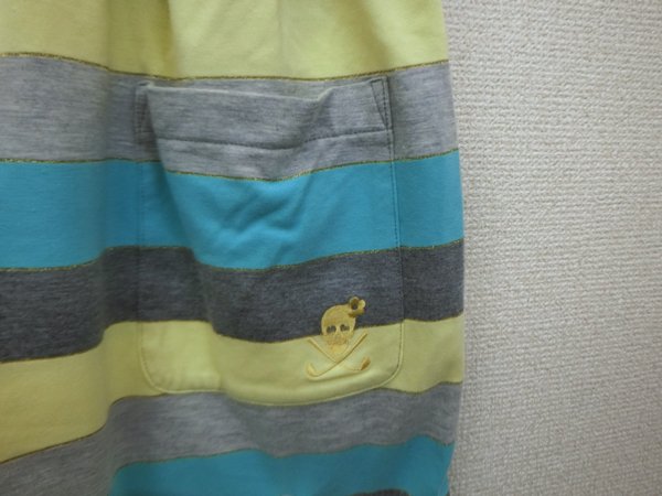 kissmark(キスマーク) ワンピース グレー水色喜ボーダー レディース M A