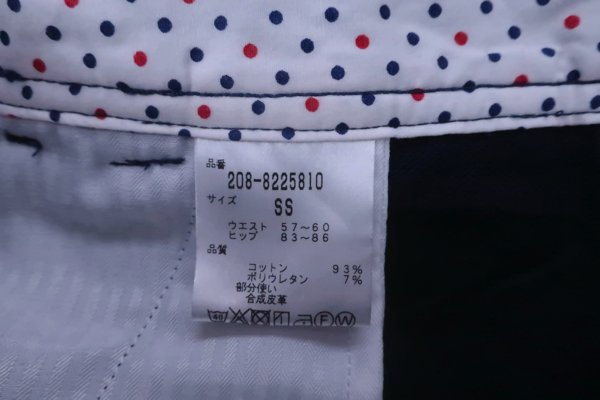 【超美品】Callaway(キャロウェイ) スカート(パンツ一体型) 紺 レディース SS 208-8225810 ゴルフウェア 2208-0170 中古