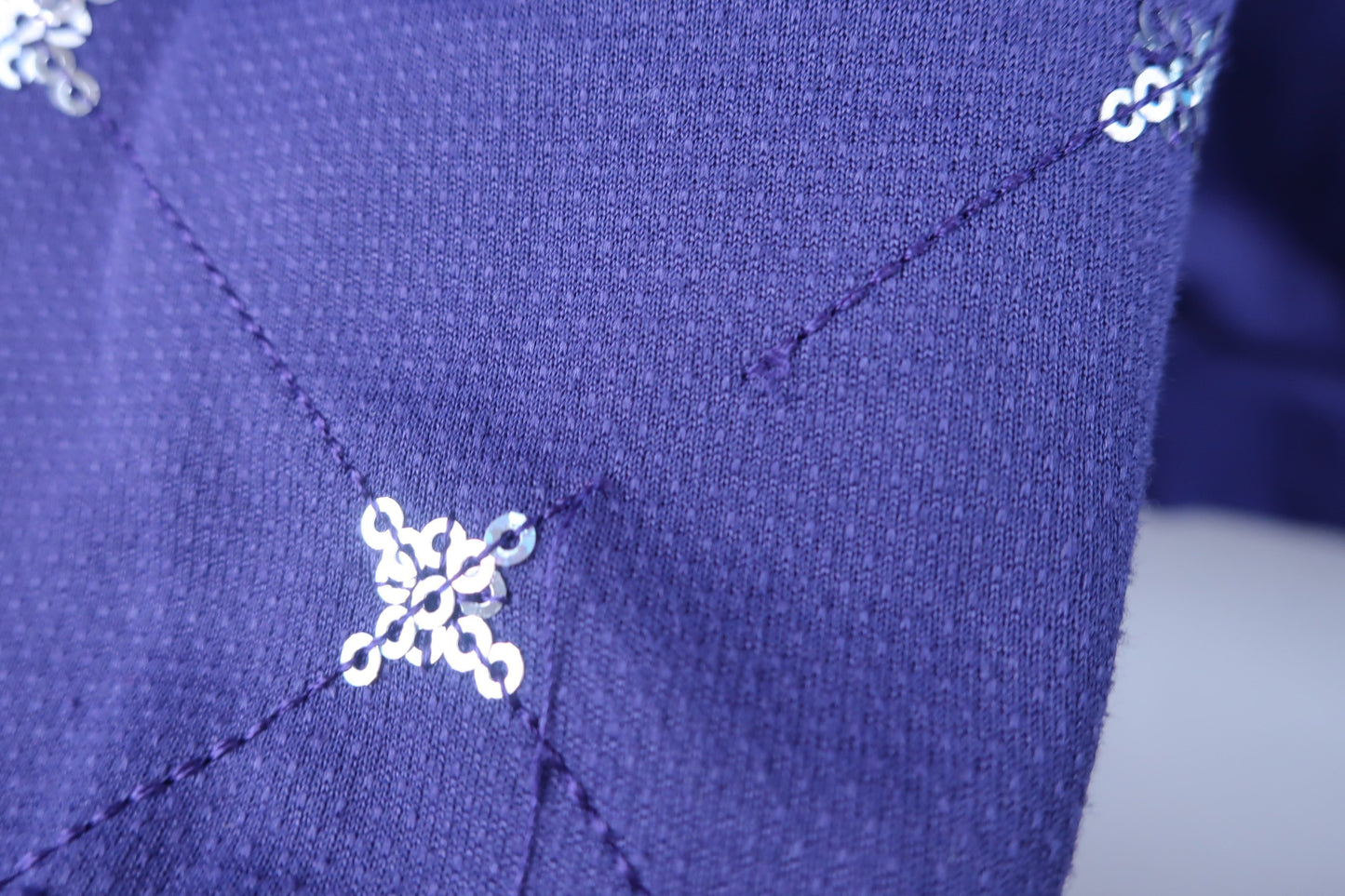 Dance With Dragon(ダンスウィズドラゴン) ブルゾン 紫 レディース 3 ゴルフウェア 2210-0365 中古