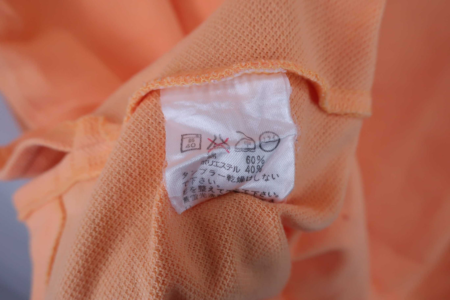 【美品】PARADISO(パラディーゾ) ポロシャツ オレンジ メンズ L ゴルフウェア 2301-0097 中古