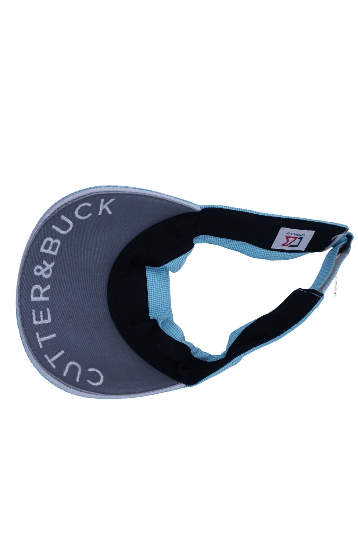 CUTTER&BUCK(カッター&バック) サンバイザー 水色 メンズ フリーサイズ ゴルフ用品 2302-0233 中古