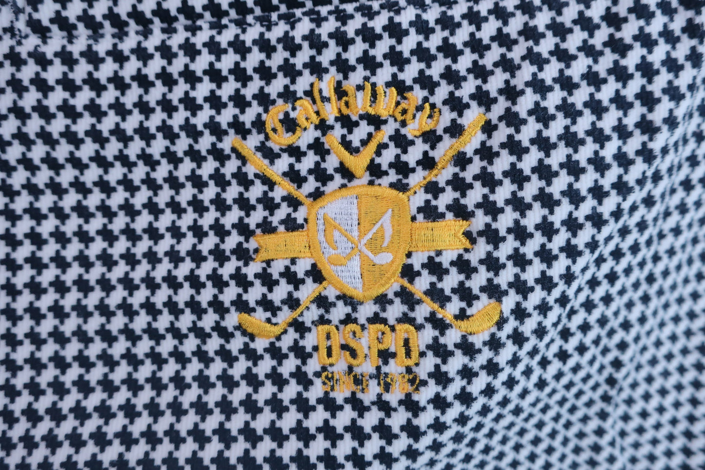 Callaway(キャロウェイ) スカート 白紺千鳥柄 レディース S ゴルフウェア 2303-0262 中古