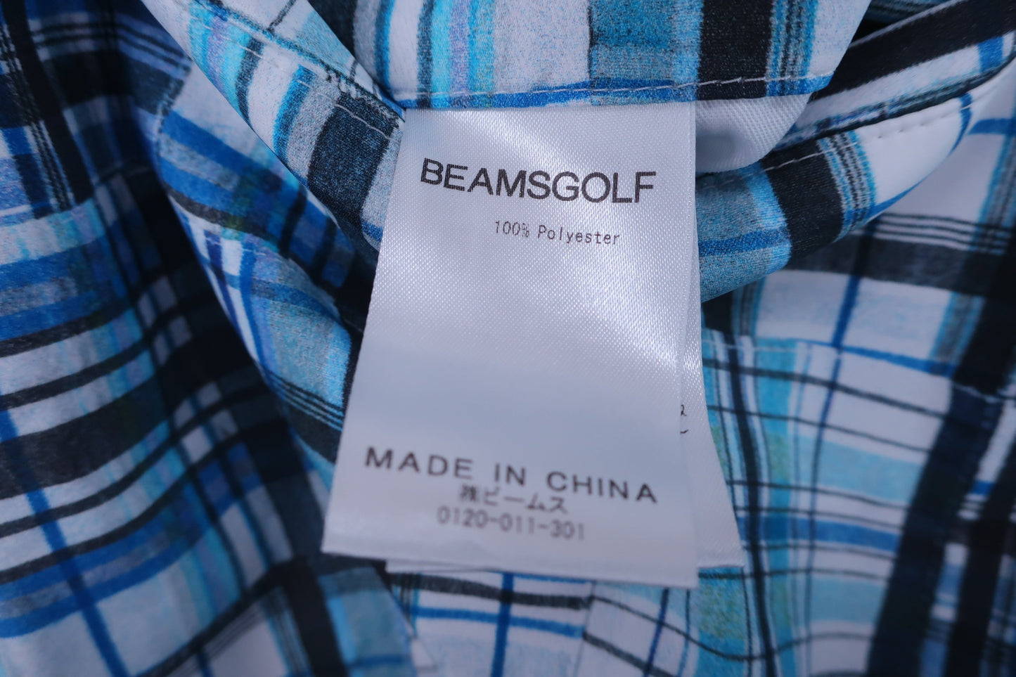 【未使用品】BEAMS GOLF(ビームスゴルフ) スカート 青白チェック レディース XS ゴルフウェア 2305-0273 新品
