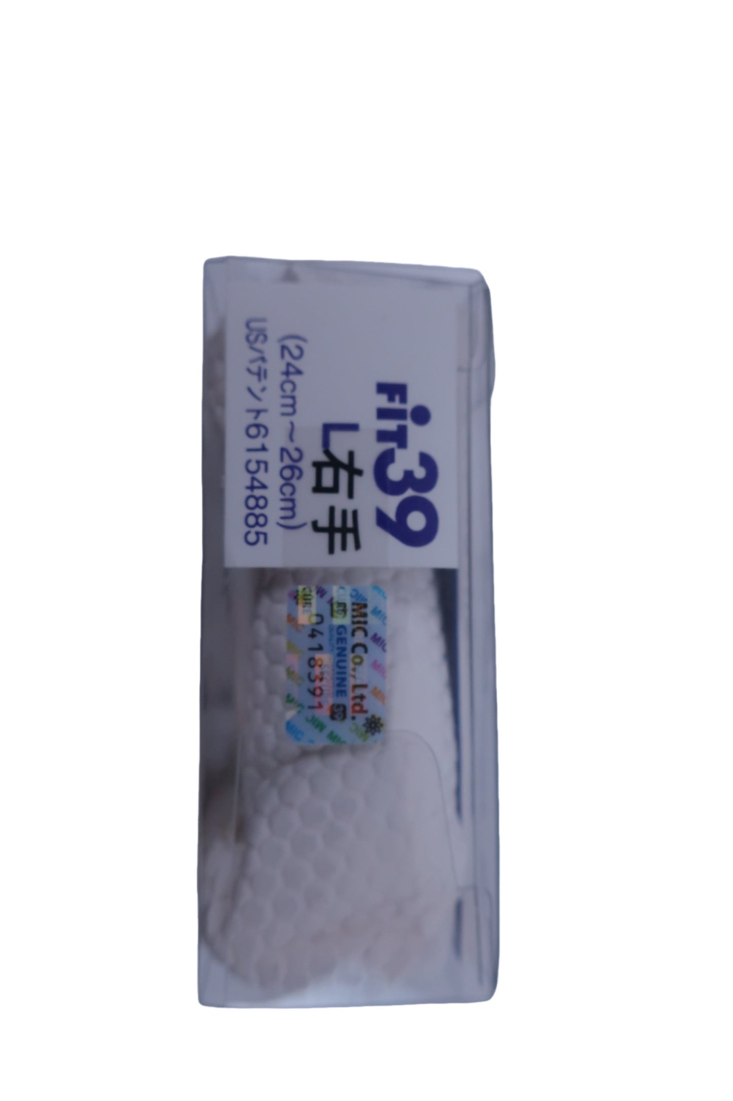 【新品】株式会社ミック フィットサンキューグローブ右手用6点セット 白 メンズ L24~26cm ゴルフウェア 2310-0052 グローブ