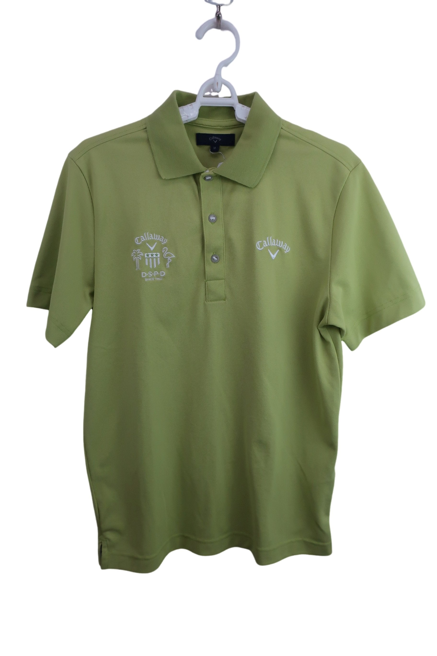 Callaway(キャロウェイ) ポロシャツ 黄緑 メンズ M 241-151689 A【公式