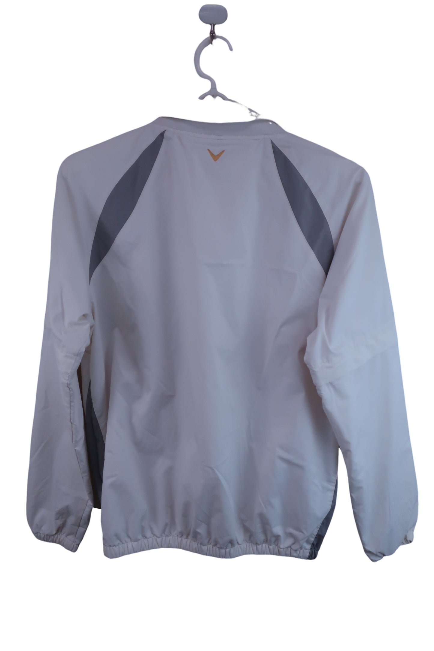 【美品】Callaway(キャロウェイ) 襟取り外し2wayスニード 白 メンズ M ゴルフウェア 2312-0197 中古