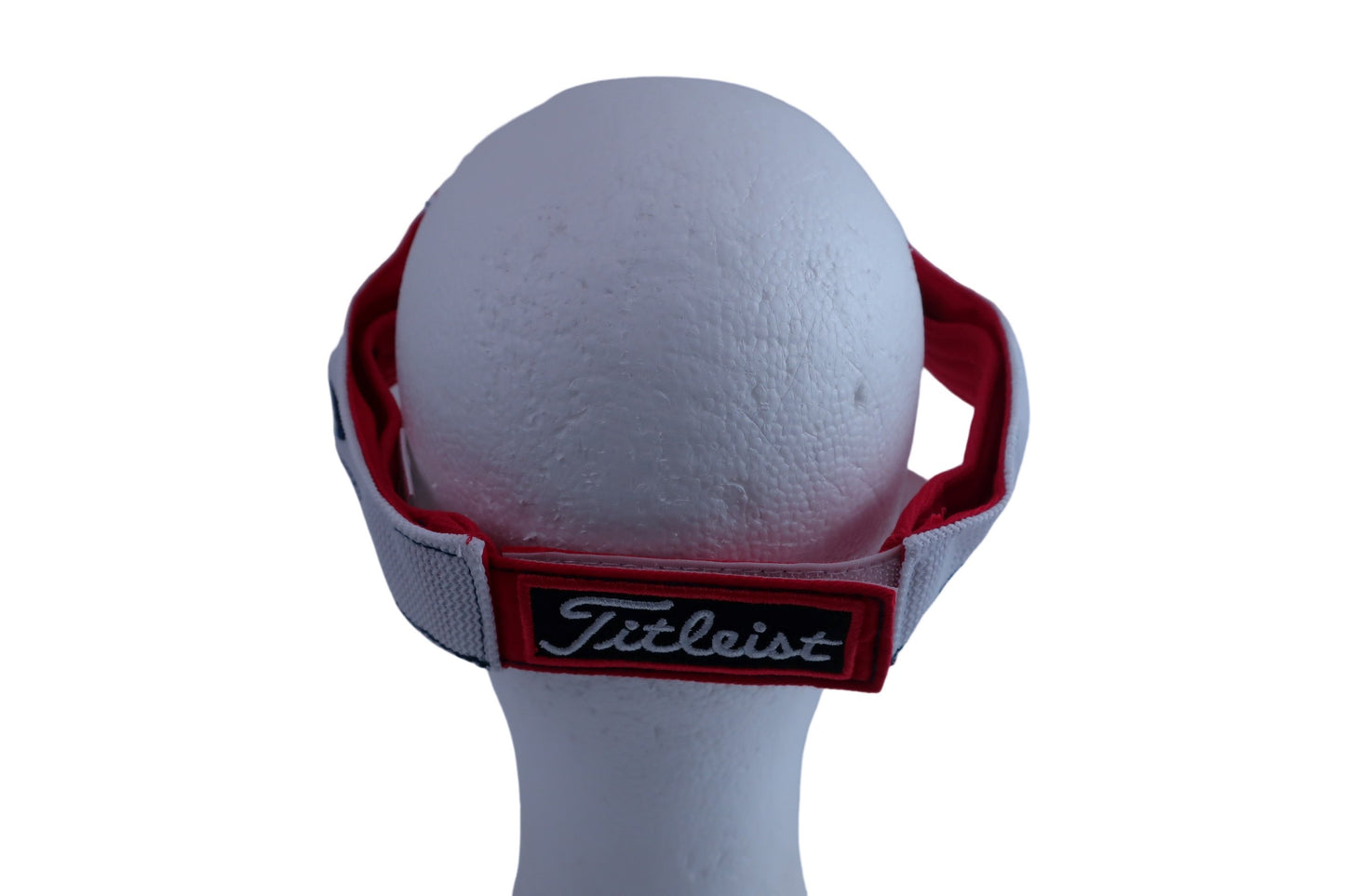 【美品】Titleist(タイトリスト) サンバイザー 赤 メンズ フリーサイズ ゴルフ用品 2401-0041 中古