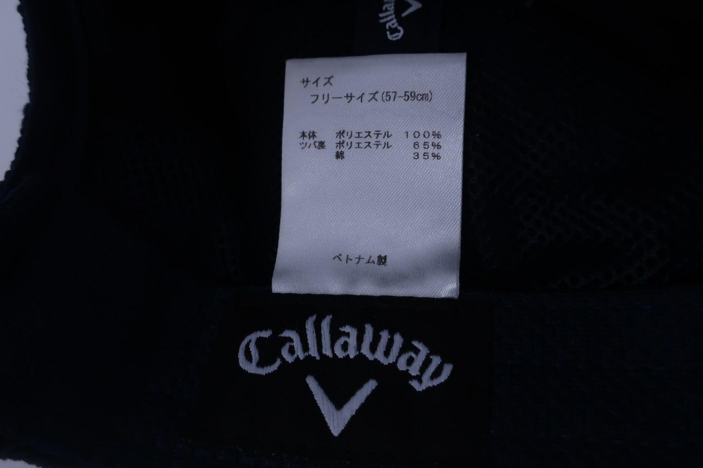 Callaway(キャロウェイ) ニットキャップ 紺 メンズ フリーサイズ ゴルフ用品 2403-0183 中古
