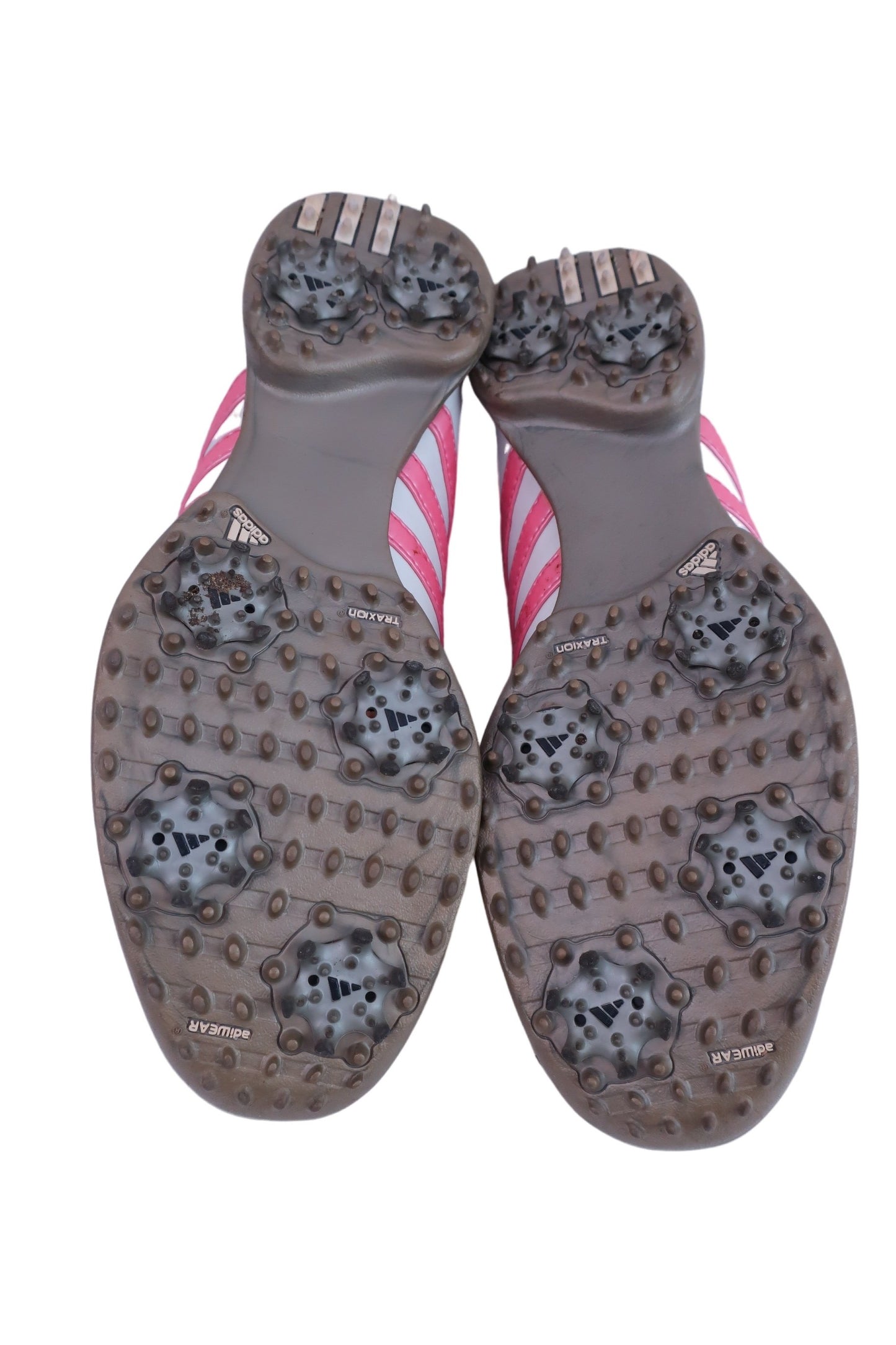adidas(アディダス) ゴルフシューズ 白ピンク レディース 23.5cm ゴルフ用品 2403-0342