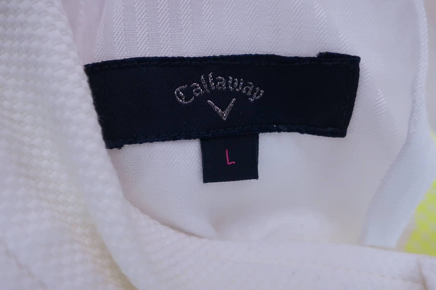 【美品】Callaway スカート 白 レディース L 241-6225804 ゴルフ用品 2404-0153 中古