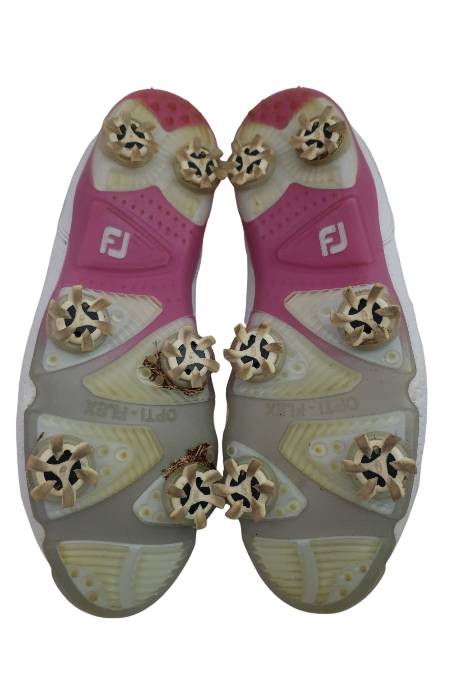 FOOTJOY(フットジョイ) ダイヤル式ゴルフシューズ 白ピンク レディース 24.5cm 94811J DNA BOA ゴルフ用品 2405-0430