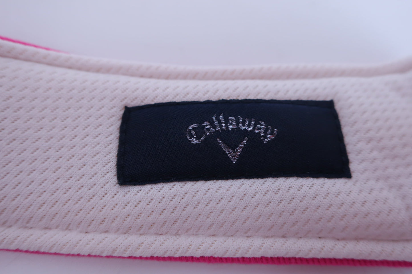Callaway(キャロウェイ) サンバイザー ピンク レディース ゴルフ用品 2406-0066 中古