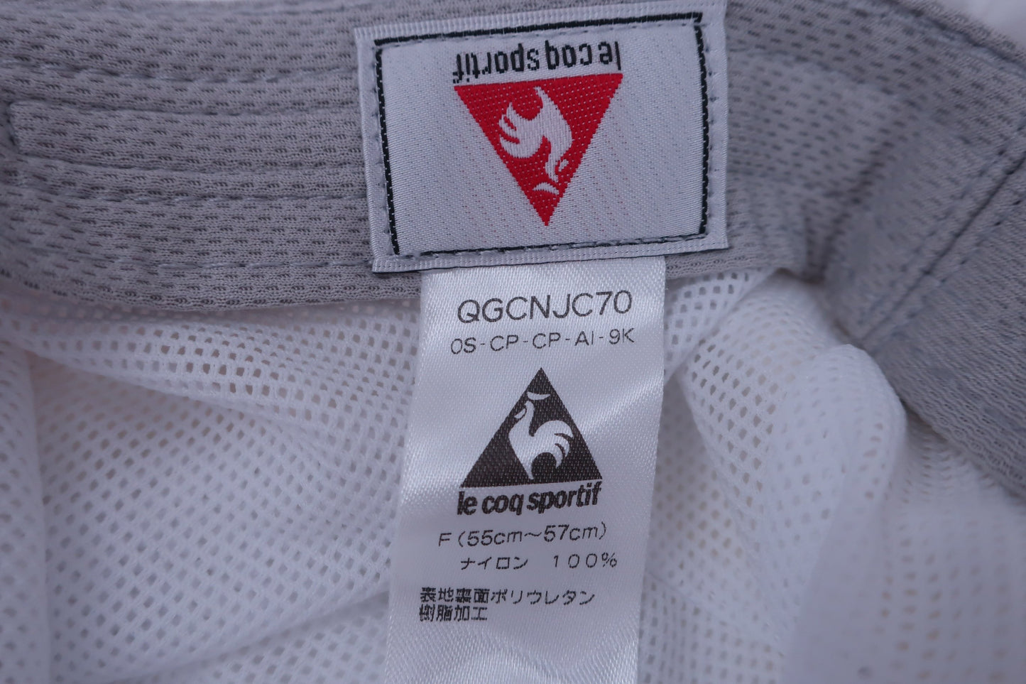 le coq sportif(ルコックスポルティフ) レインハット 白 レディース フリーサイズ A
