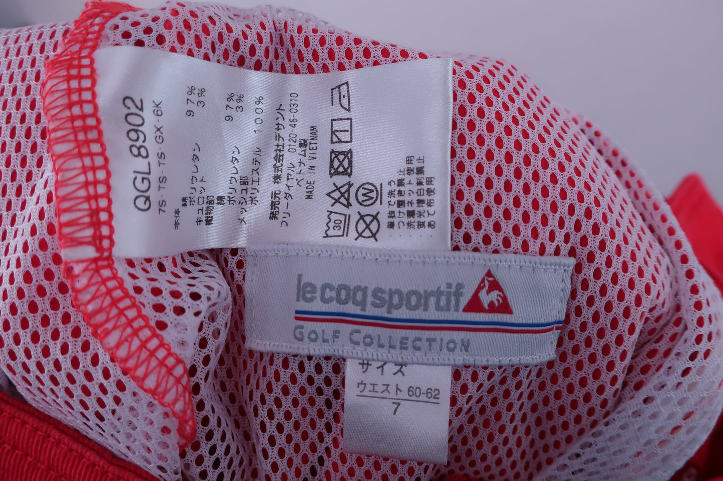 le coq sportif(ルコックスポルティフ) スカート オレンジ レディース 7 ゴルフ用品 2409-0046 中古