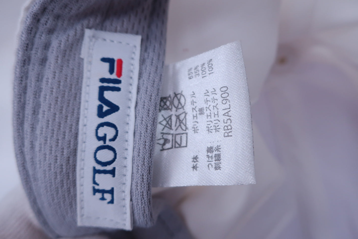 【美品】FILA GOLF(フィラゴルフ) キャップ 白 レディース ゴルフ用品 2409-0089 中古