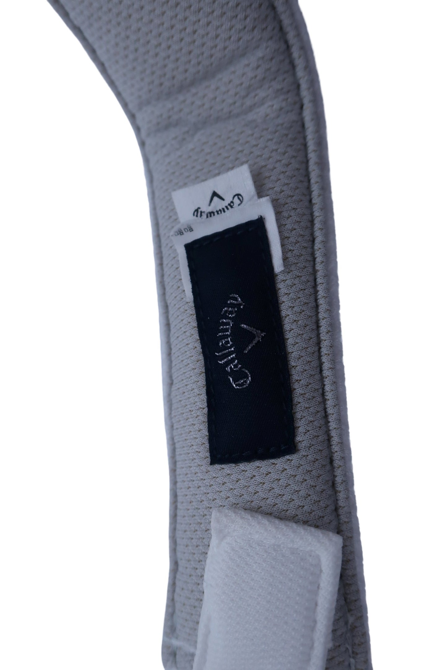 Callaway(キャロウェイ) サンバイザー 白 レディース フリーサイズ ゴルフ用品 2409-0197 中古
