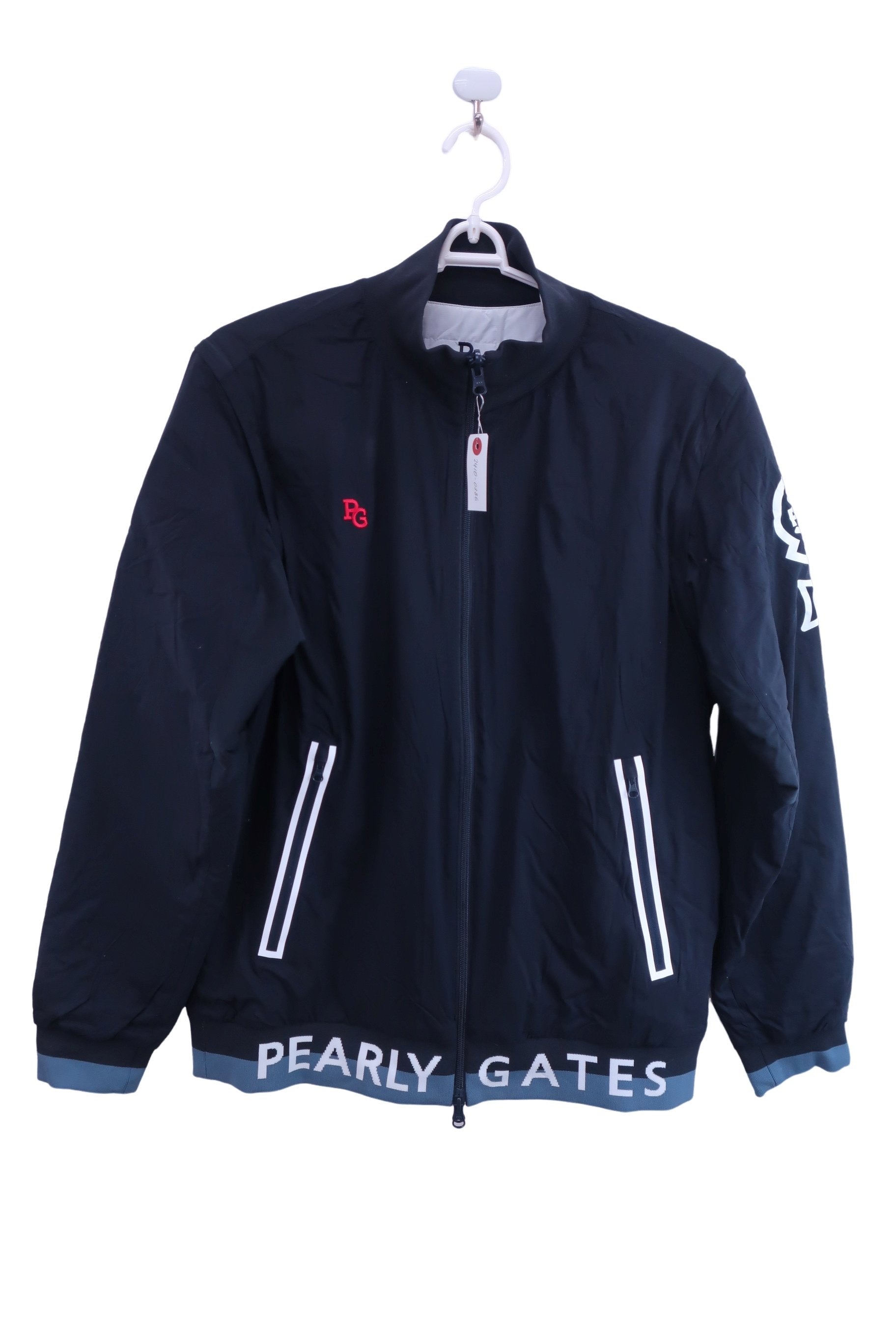 PEARLY GATES(パーリーゲイツ) リバーシブルブルゾン 黒 / 白 メンズ 6 053-3120001  B【公式】中古ゴルフウェア通販・買取はクレイジーフェニックス – 中古ゴルフウェア通販サイト クレイジーフェニックス