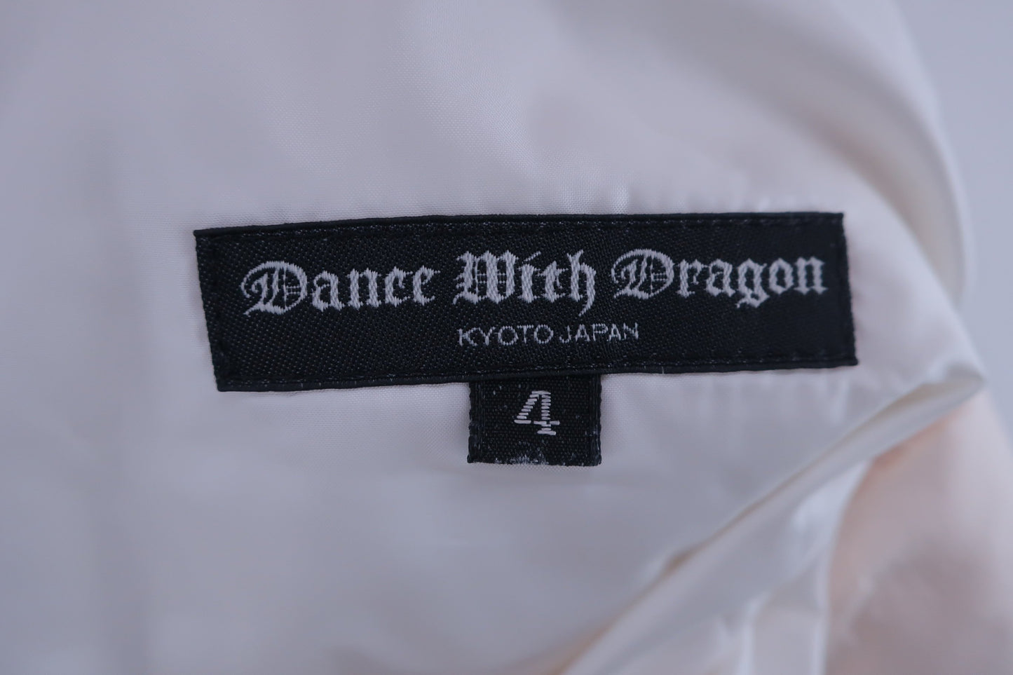 Dance With Dragon(ダンスウィズドラゴン) ナイロンパンツ クリーム色 メンズ 4 D1-472101 A-8