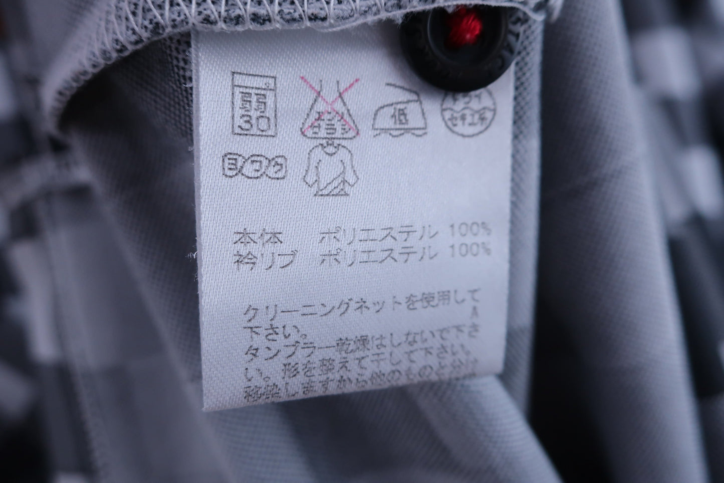 TOURSTAGE(ツアーステージ) ポロシャツ 白黒チェック メンズ 3L A-7