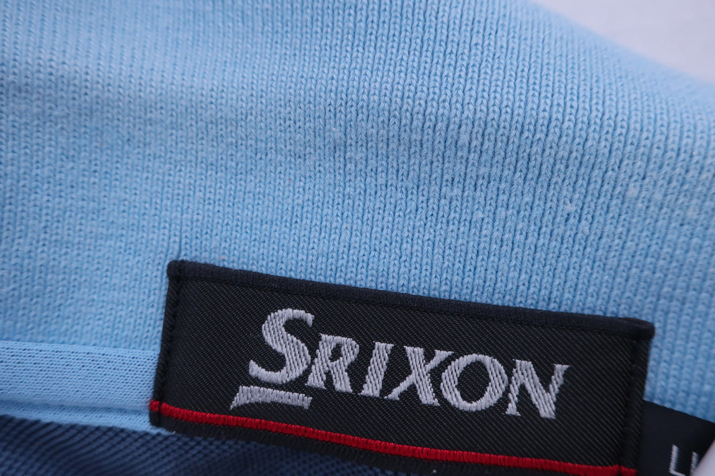 SRIXON(スリクソン) ポロシャツ 青系ボーダー メンズ LL B-8