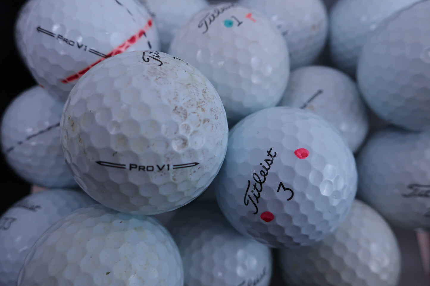 Titleist(タイトリスト) ロストボール 白 20球 PRO V1 B-2