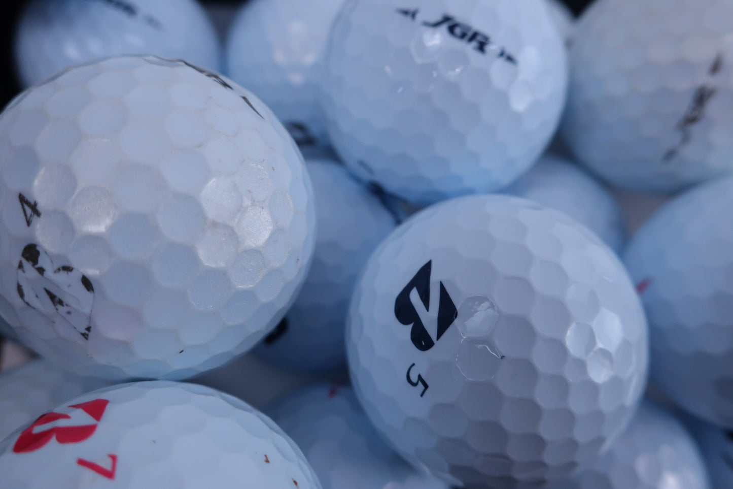 BRIDGESTONE GOLF(ブリヂストンゴルフ) ロストボール 白 20球 JGR B-2