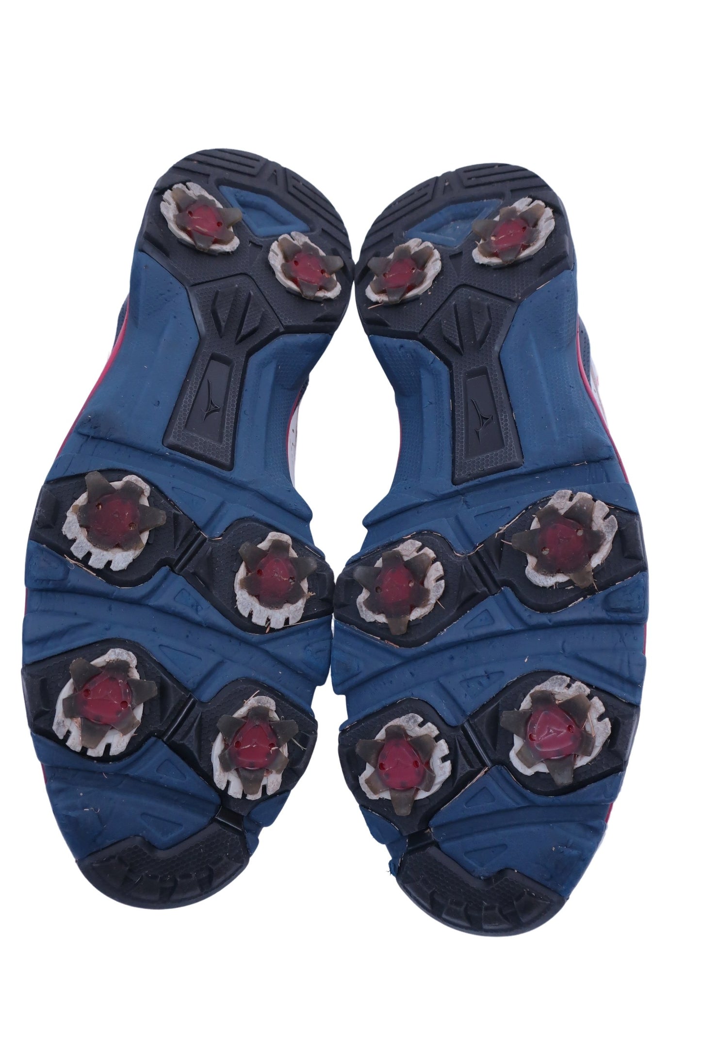 MIZUNO(ミズノ) ダイヤル式ゴルフシューズ 白ネイビー メンズ 26.5cm 51GQ174014 B-8