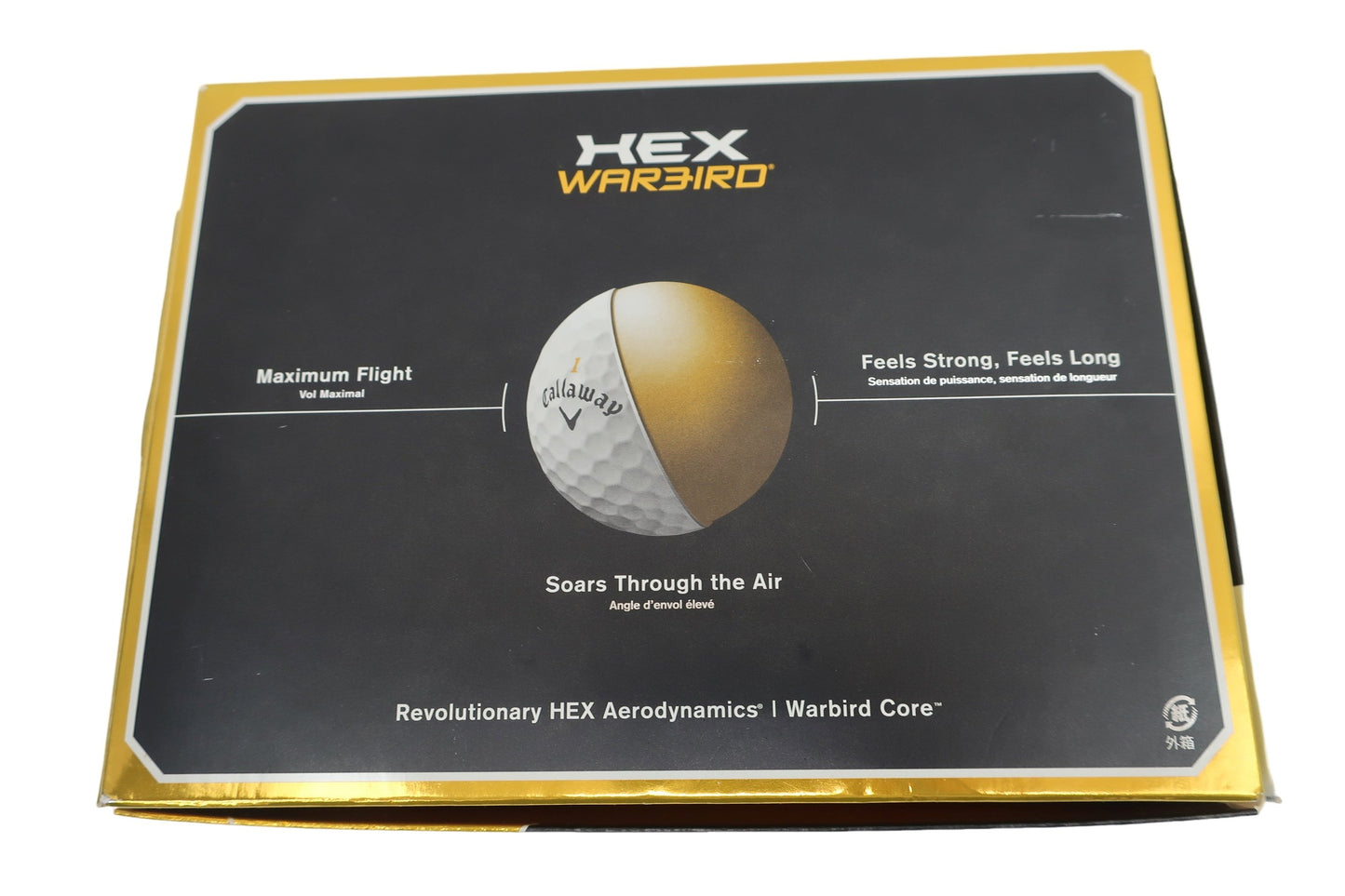 Callaway(キャロウェイ) ゴルフボール 白 1ダース HEX WARBIRD 2013年モデル N-3