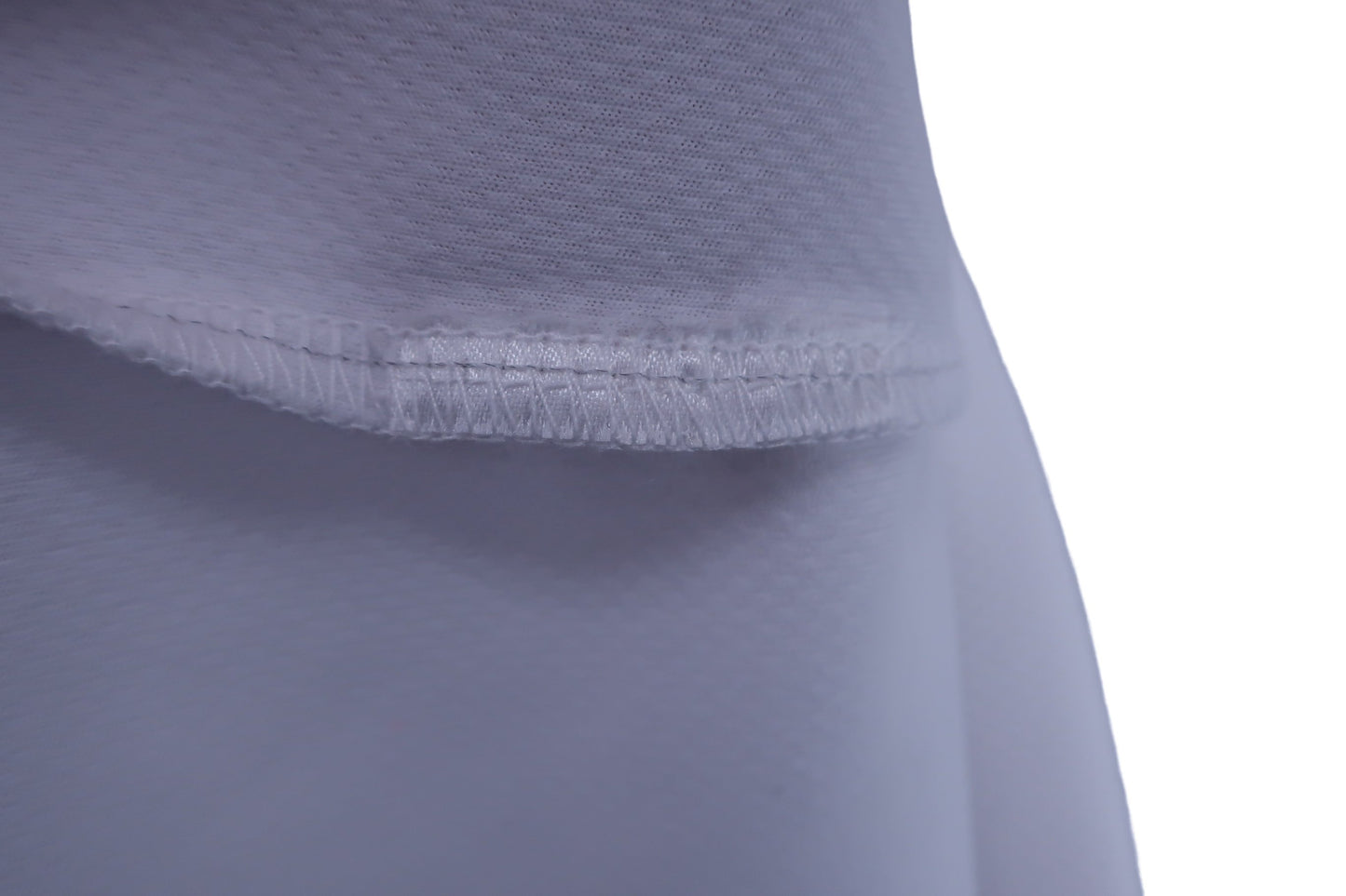 le coq sportif(ルコックスポルティフ) 半袖モックネックシャツ 白 レディース M A-7