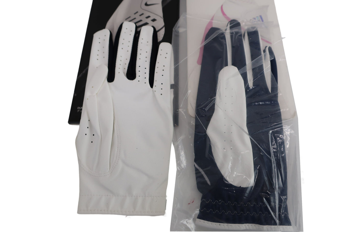 ゴルフグローブ2点セット 白 レディース 21cm adidas / NIKE GOLF N-4
