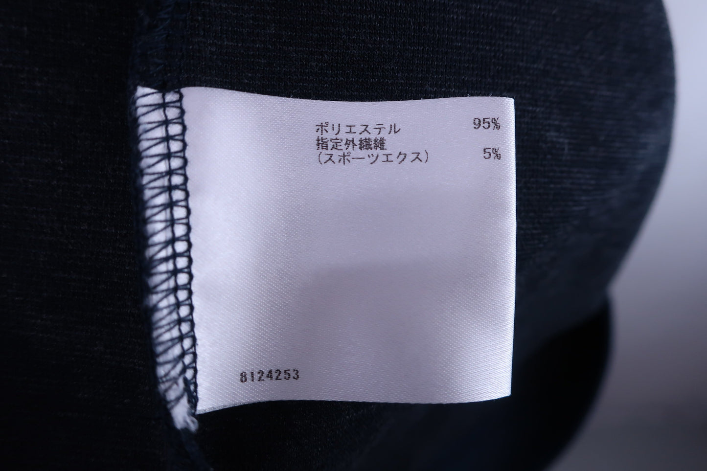Munsingwear(マンシングウェア) ハーフジップシャツ ネイビー レディース M B-6