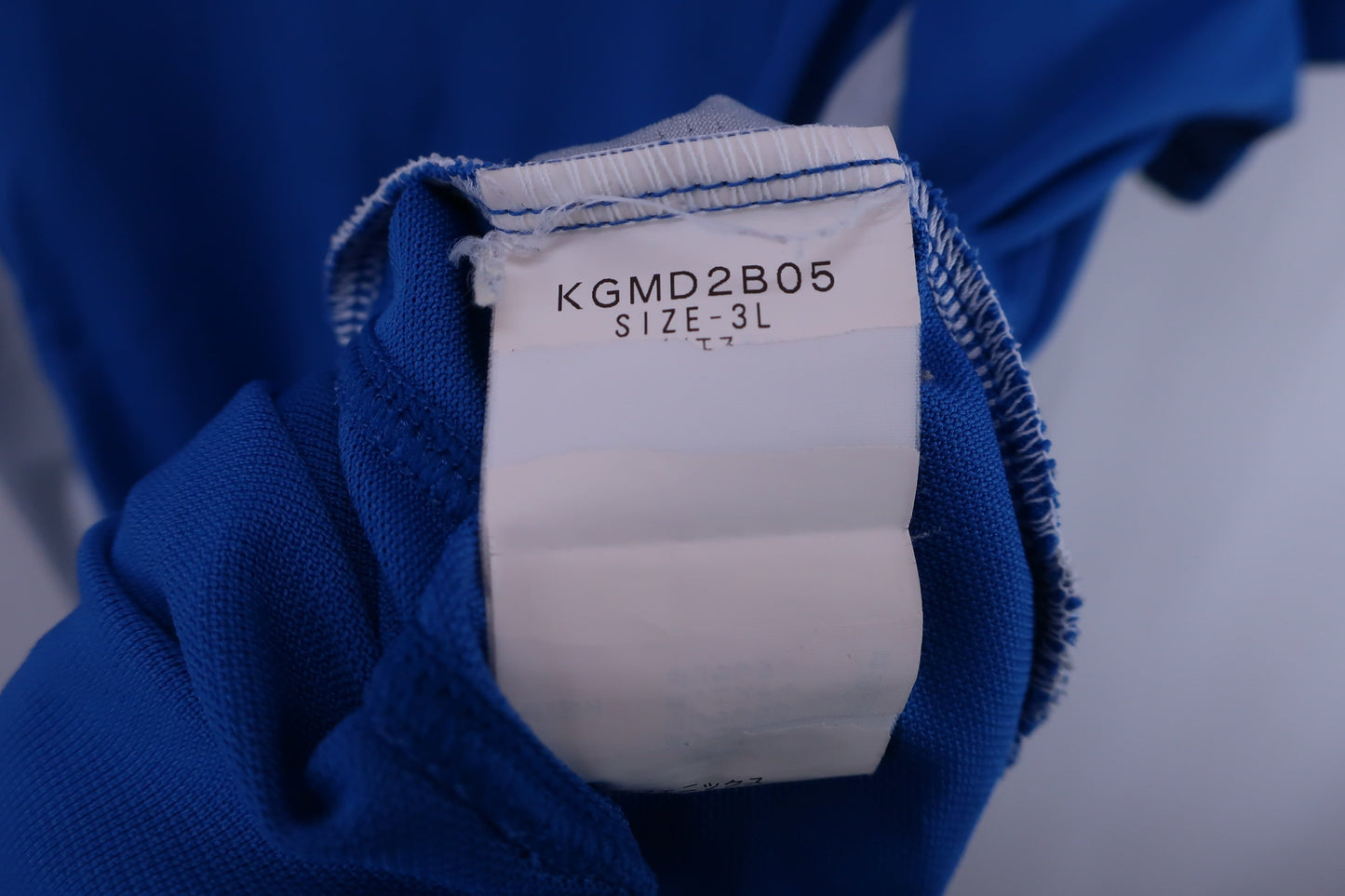 Kappa(カッパ) 半袖ハーフジップシャツ 青 メンズ 3L B-7