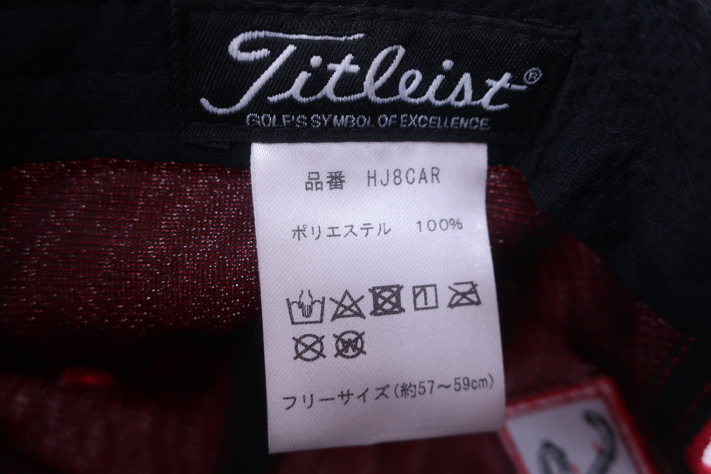 Titleist(タイトリスト) キャップ 赤 メンズ フリーサイズ A-6