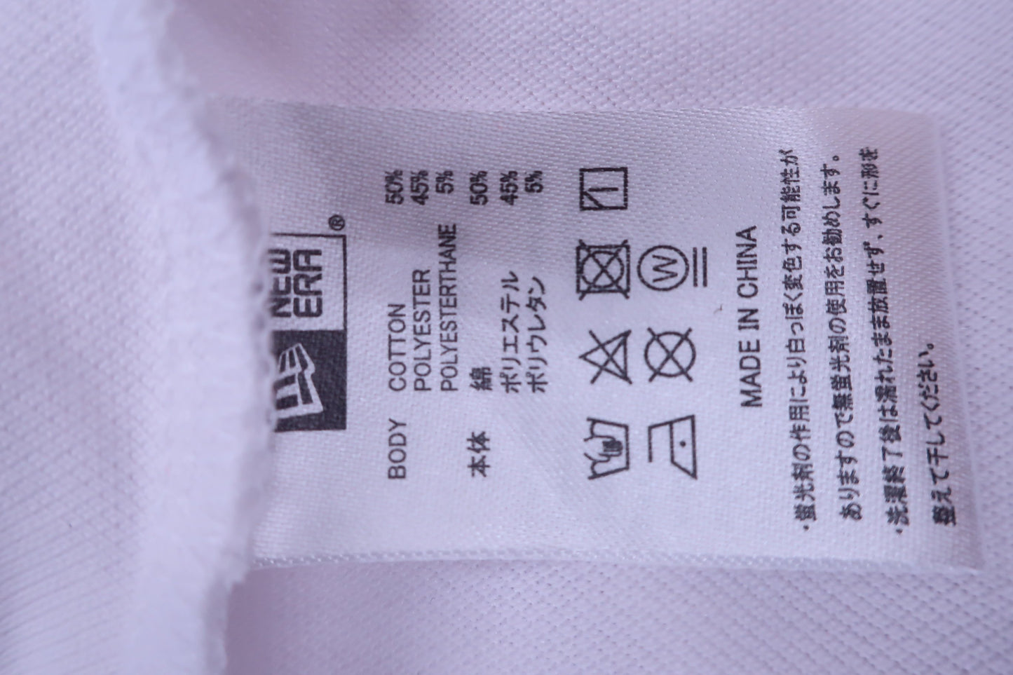 NEW ERA(ニューエラ) 半袖モックネックシャツ 白 メンズ XXL N-7