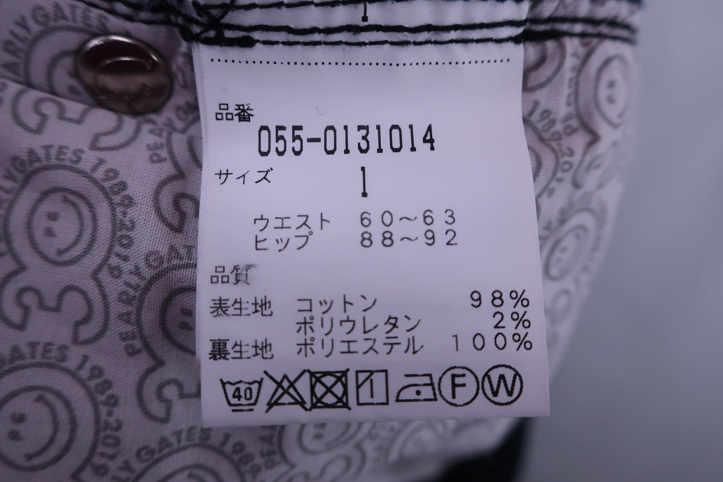 PEARLY GATES(パーリーゲイツ) パンツ 黒 レディース 1 055-0131014 B-9