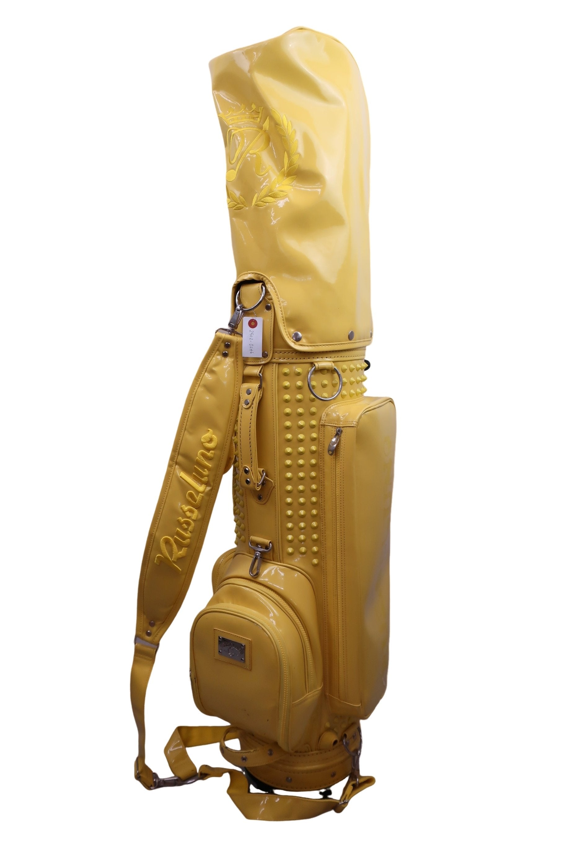 RUSSELUNO(ラッセルノ) スタンド式スタッズキャディバッグ イエロー 6