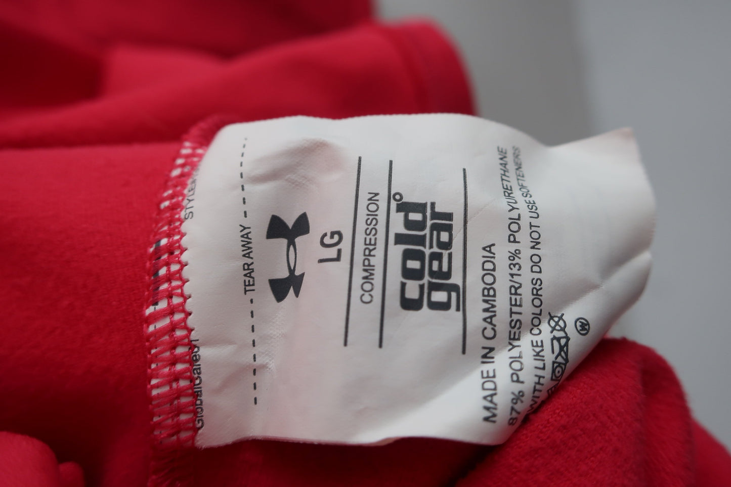 UNDER ARMOUR(アンダーアーマー) ハイネックシャツ ピンク レディース LG A-5