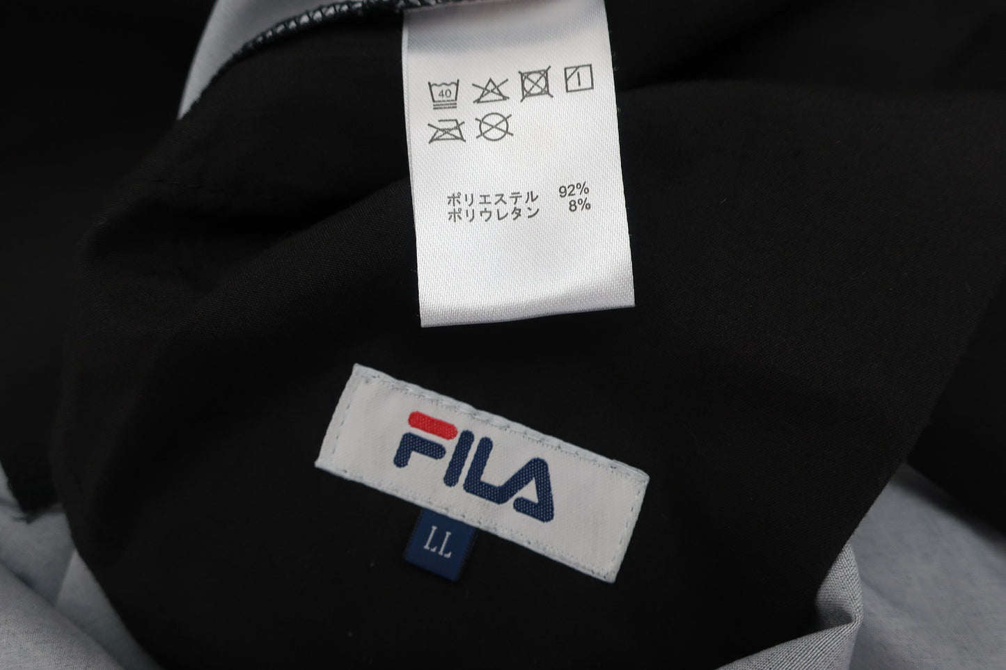 FILA GOLF(フィラゴルフ) ハーフパンツ 黒総柄 メンズ LL A-8