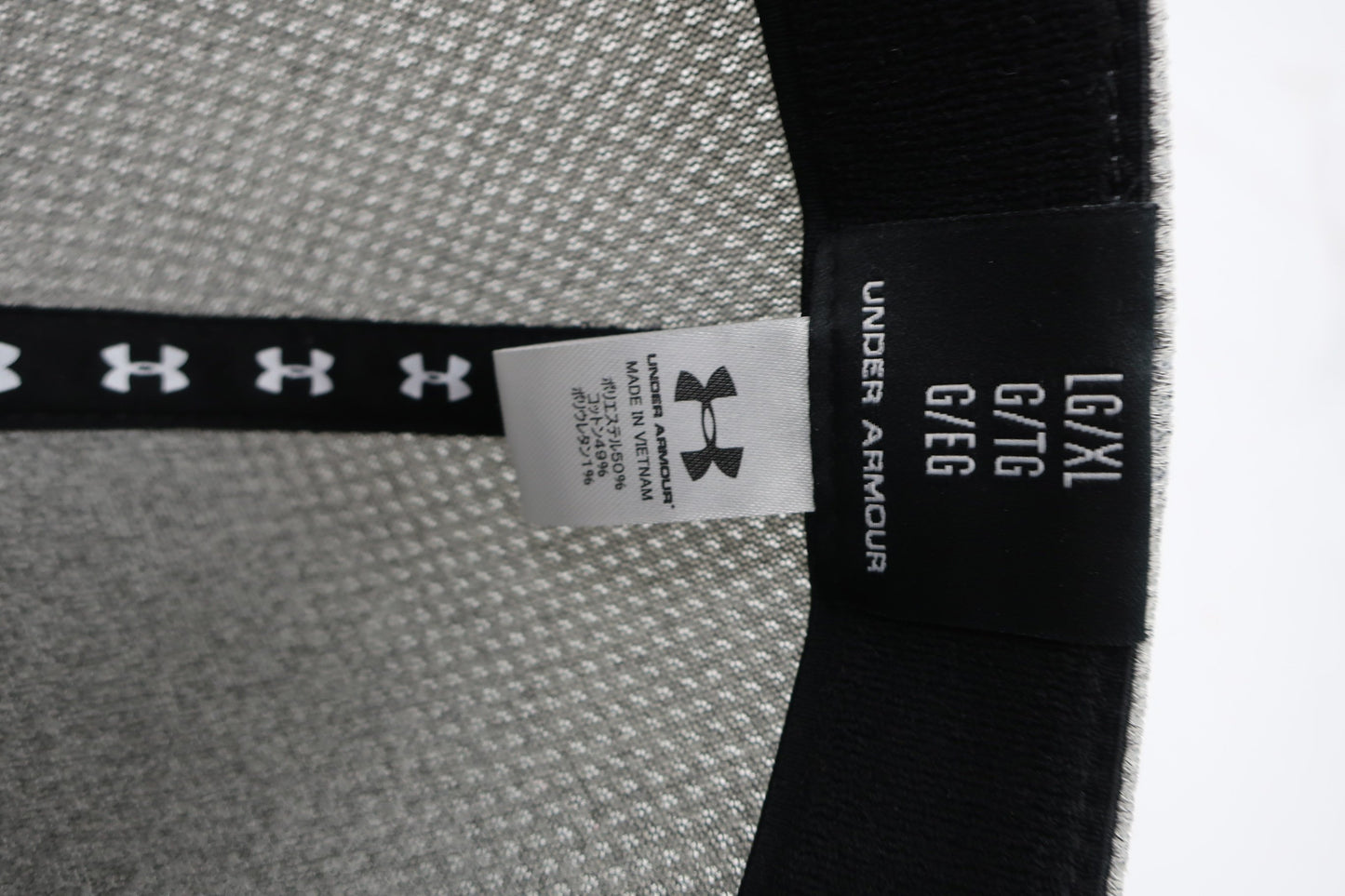 UNDER ARMOUR(アンダーアーマー) キャップ 黒グレー メンズ フリーサイズ A-7