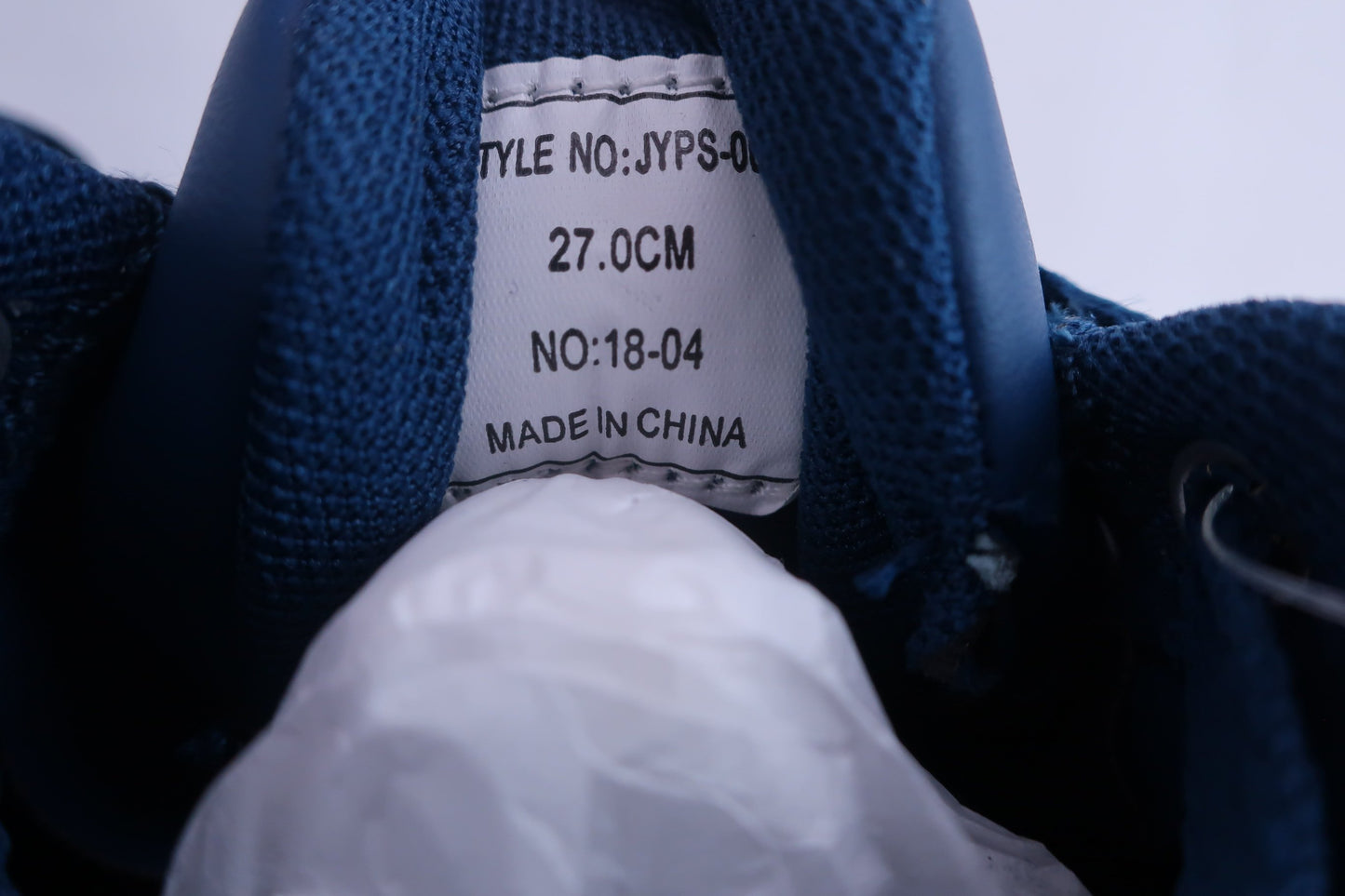 JYPER'S スパイクレスゴルフシューズ 青 メンズ 27.0cm JYPS-004 N-9