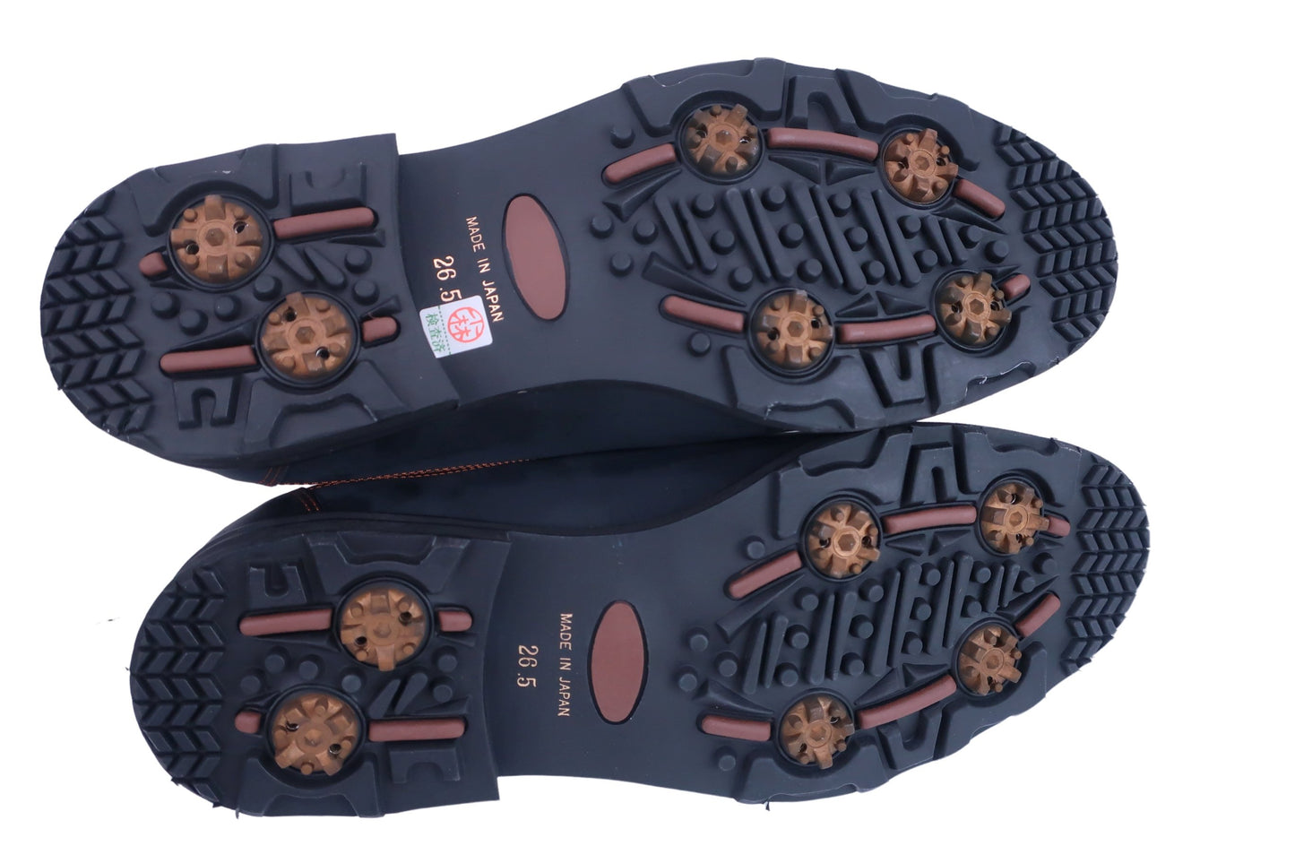 Uniecolo スパイクレスゴルフシューズ 黒 メンズ 26.5cm N-10