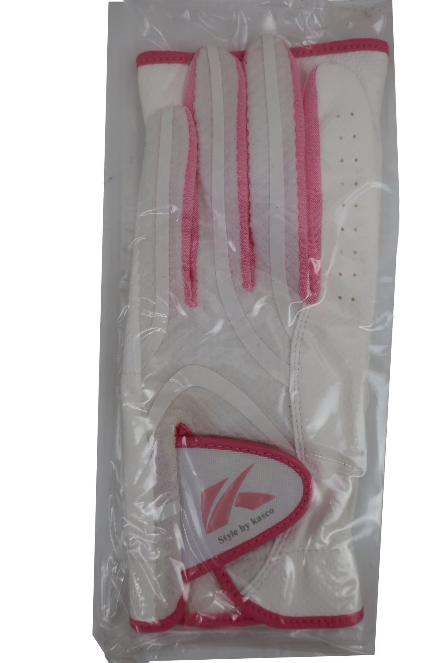 Kasco(キャスコ) ゴルフグローブ2点セット 白 レディース L(21-22cm) N-5