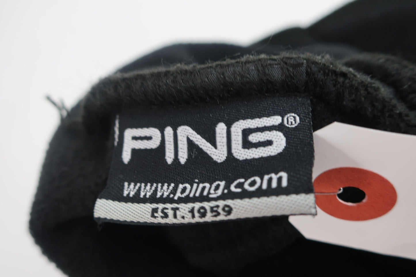 PING(ピン) ニットキャップ 黒白ボーダー メンズ フリーサイズ A-10