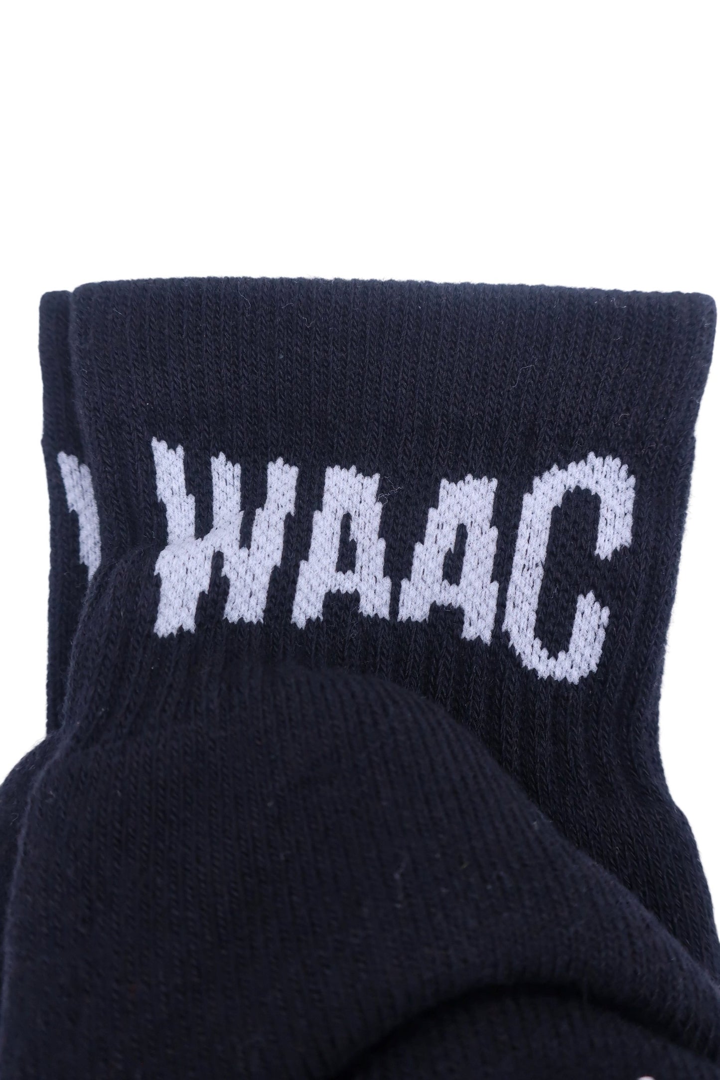 WAAC(ワック) ソックス 黒 レディース 1098(フリーサイズ) N-5