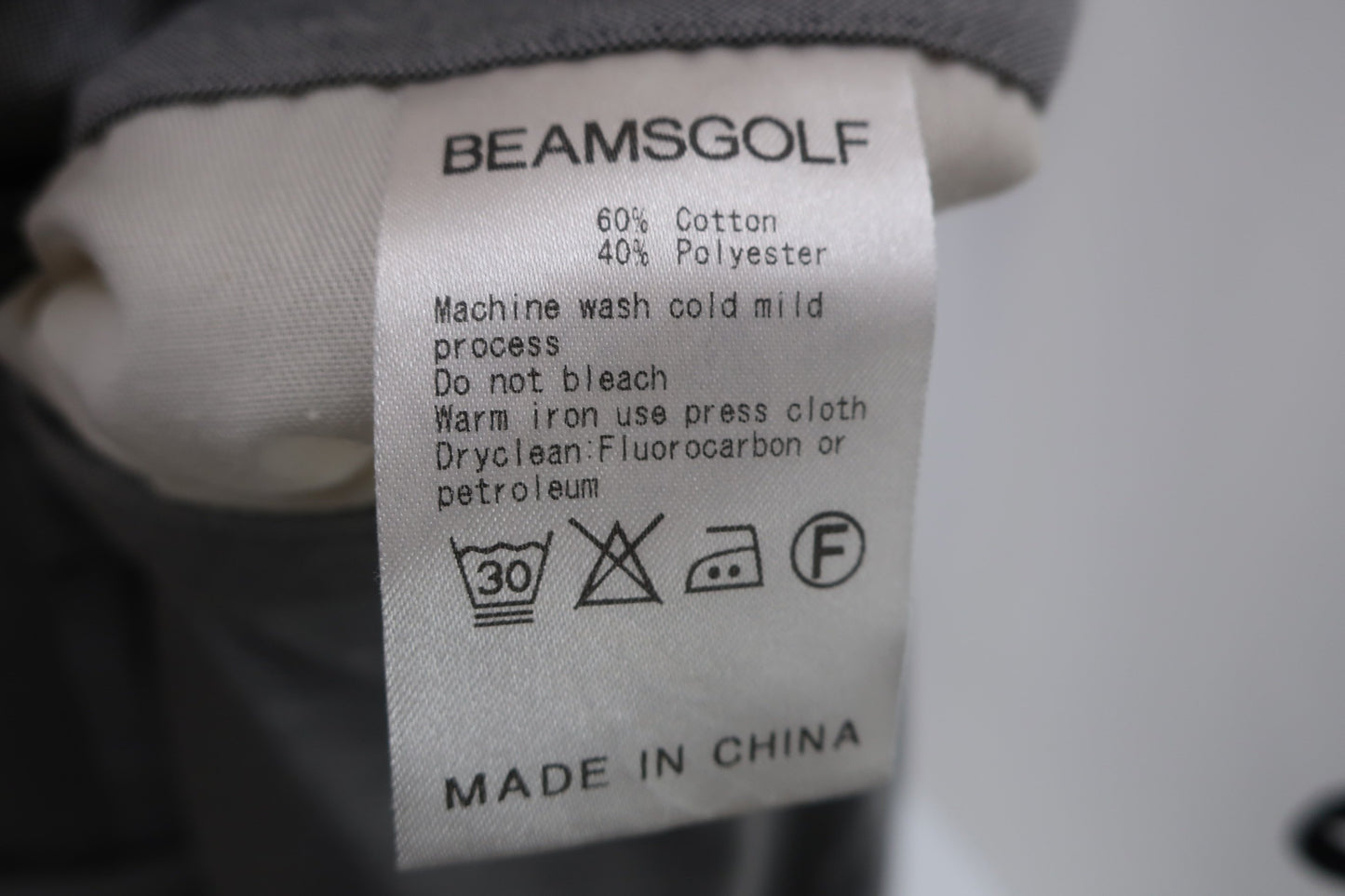 BEAMS GOLF(ビームスゴルフ) パンツ グレー メンズ 48 B-10