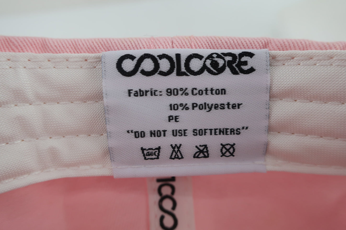 COOLCORE GOLF キャップ ピンク レディース フリーサイズ A