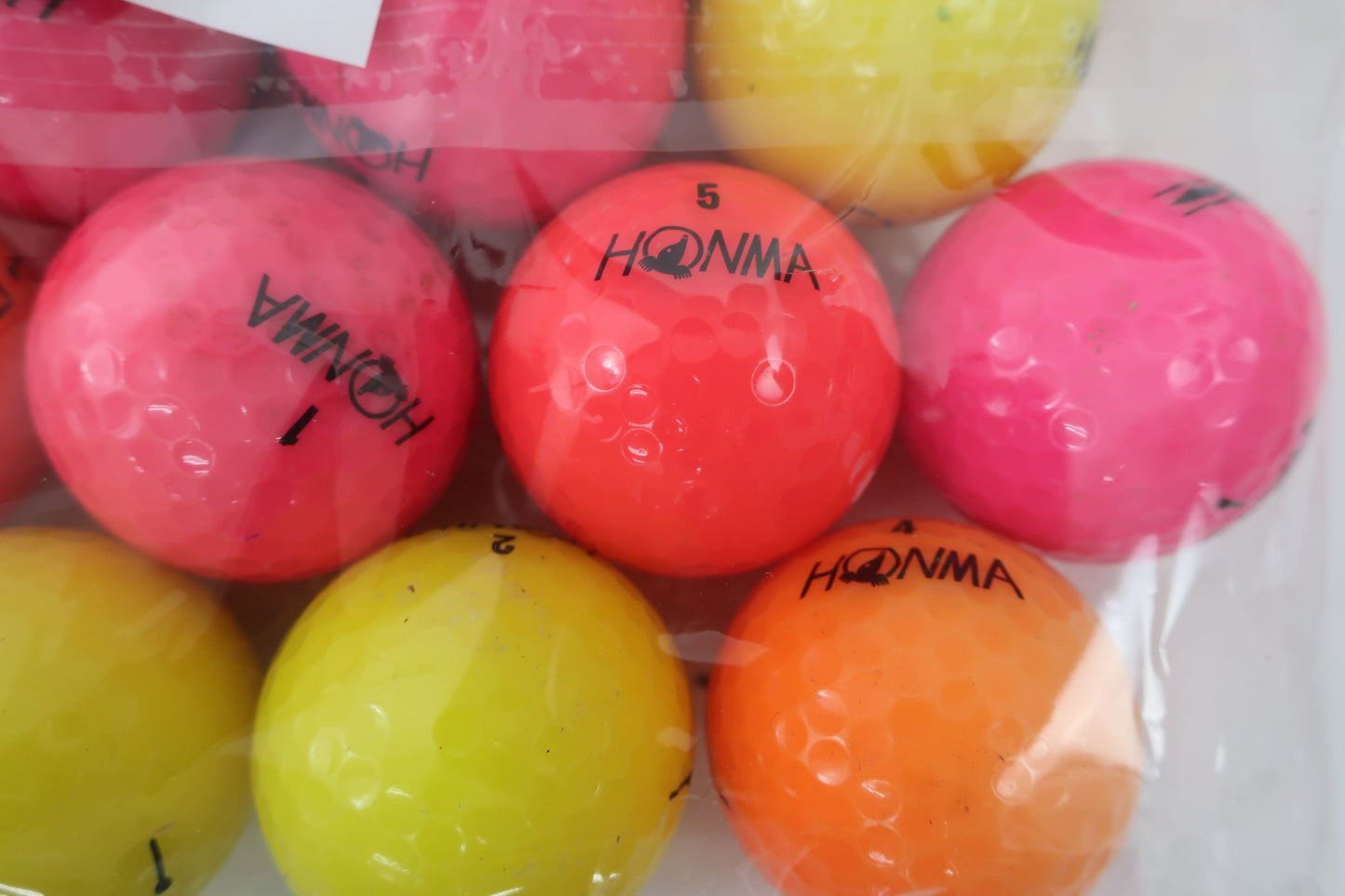 HONMA GOLF(本間ゴルフ) ロストボール カラフル 20個 B