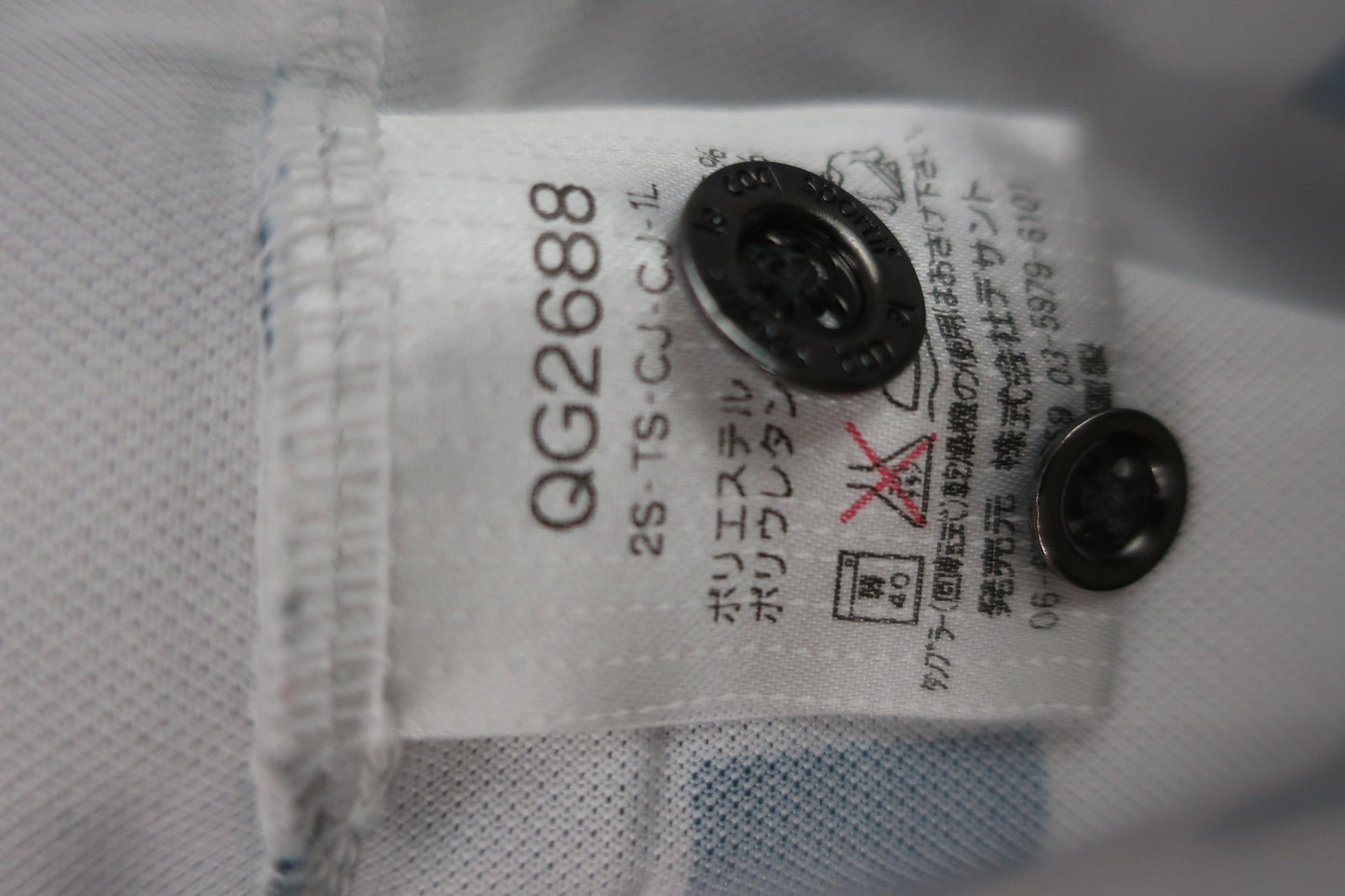 le coq sportif(ルコックスポルティフ) ポロシャツ 白黒チェック メンズ LL A